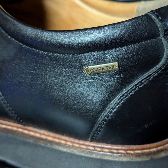 Sam Hubbard 10.5D Gortex Plain Toe Black - Picture 3 of 4